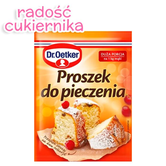Proszek do pieczenia "Dr.Oetker" 30 g 