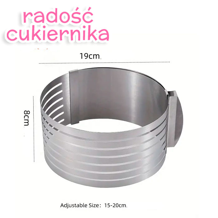 Forma do krojenia śr.15-20 cm, h 8 cm