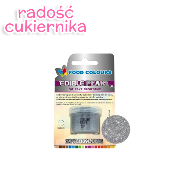 Barwnik spożywczy Starlight Silver, Food Colours 10 ml