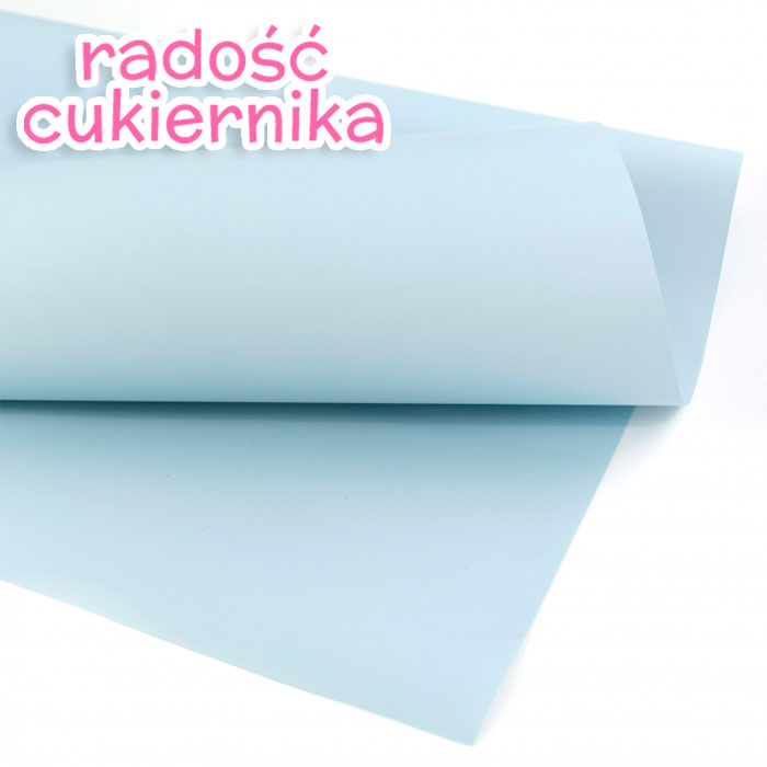 картинка Papier pakowy cichy, niebieski,70x100 cm 5 szt 