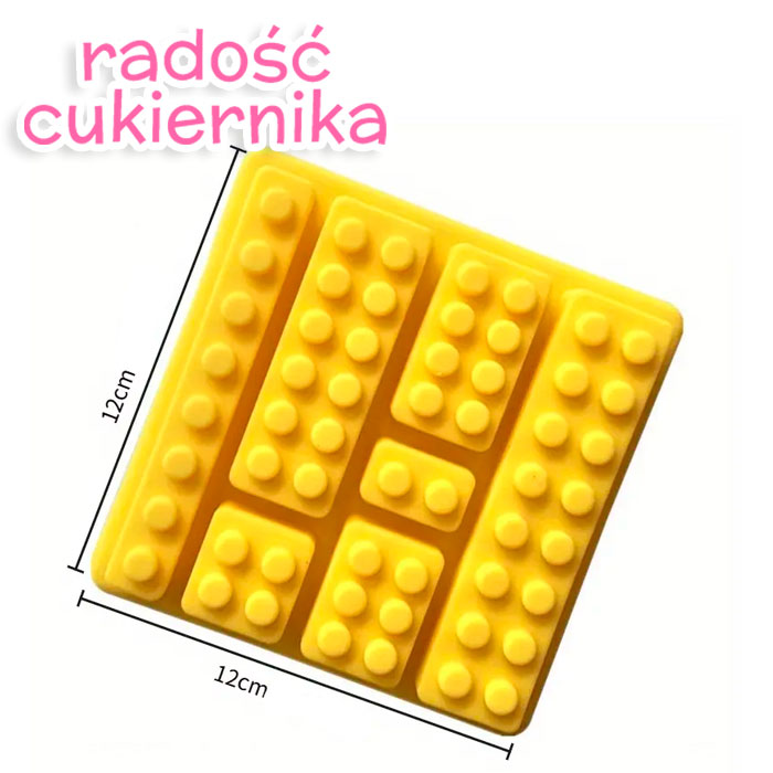 картинка Forma silikonowa Lego 7 gniazd от магазина ЯРада