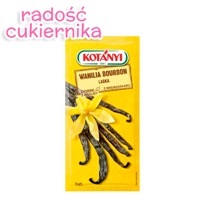 Wanilia w laskach "Kotanyi", 1 sz 