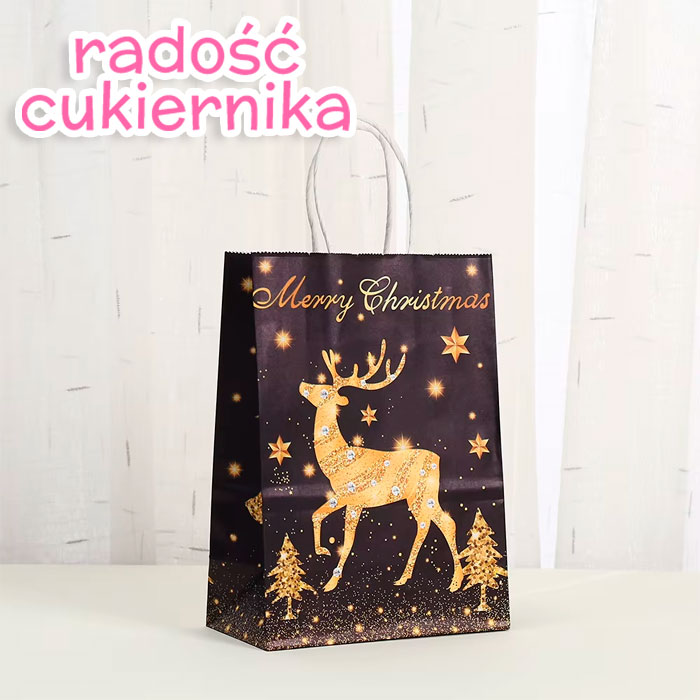 Torba papierowa "Prezenty Świąteczne 6", 1szt. 