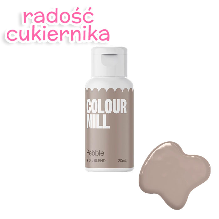 картинка Barwnik spożywczy olejowy Colour Mill Pebble, 20 ml  