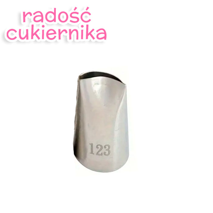 Tylka stal nierdzewna płatek róży №123 