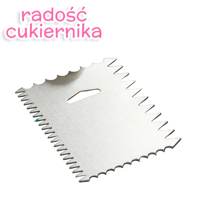 Skrobka ze stali nierdzewnej, 12 cm 