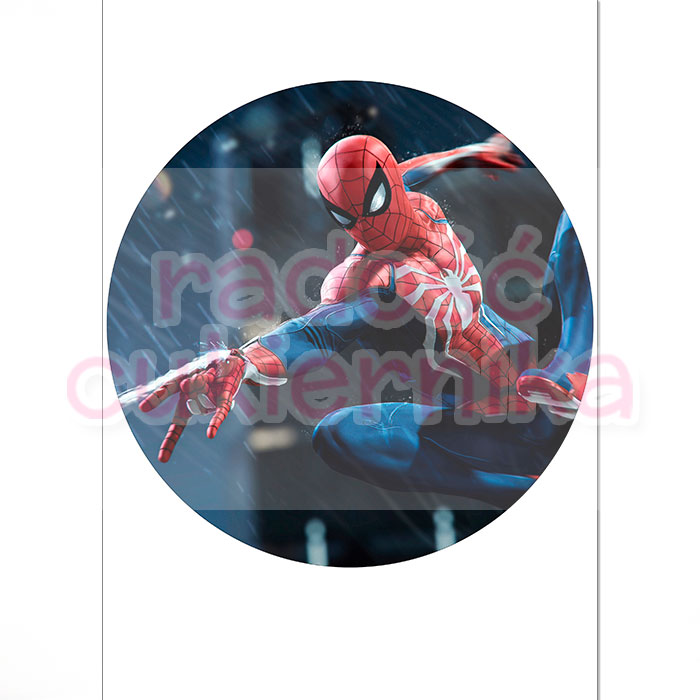 Opłatek na tort "Spiderman №1"  