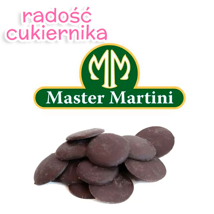 Сiemna polewa czekoladowa, w pastylkach Master Martini, 500 g 
