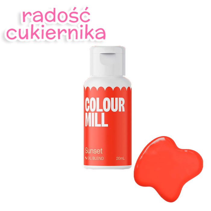 картинка Barwnik spożywczy olejowy Colour Mill Sunset, 20 ml  