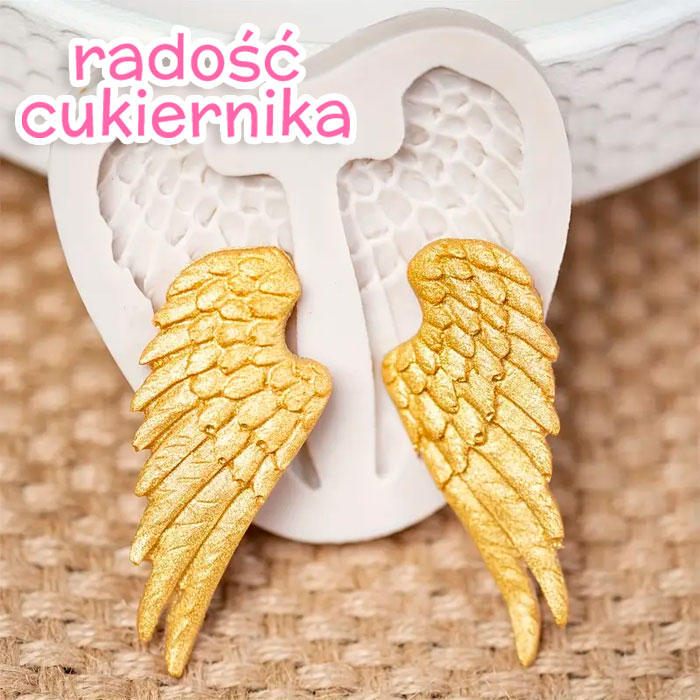 Forma silikonowa  Skrzydła 6,8 x 6,9 cm 