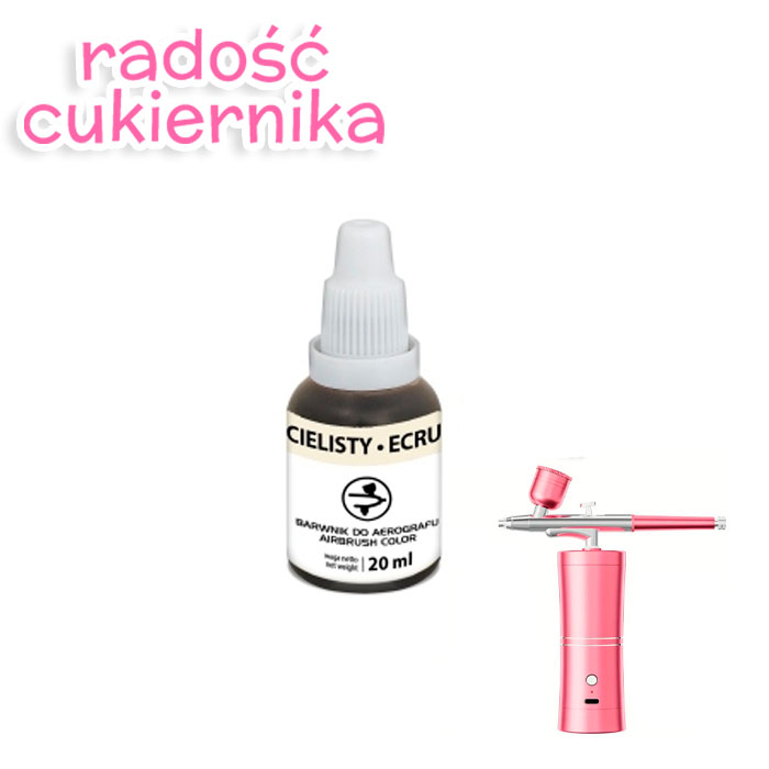 Barwnik spożywczy do aerografu "Food colours" cielisty 20 g 