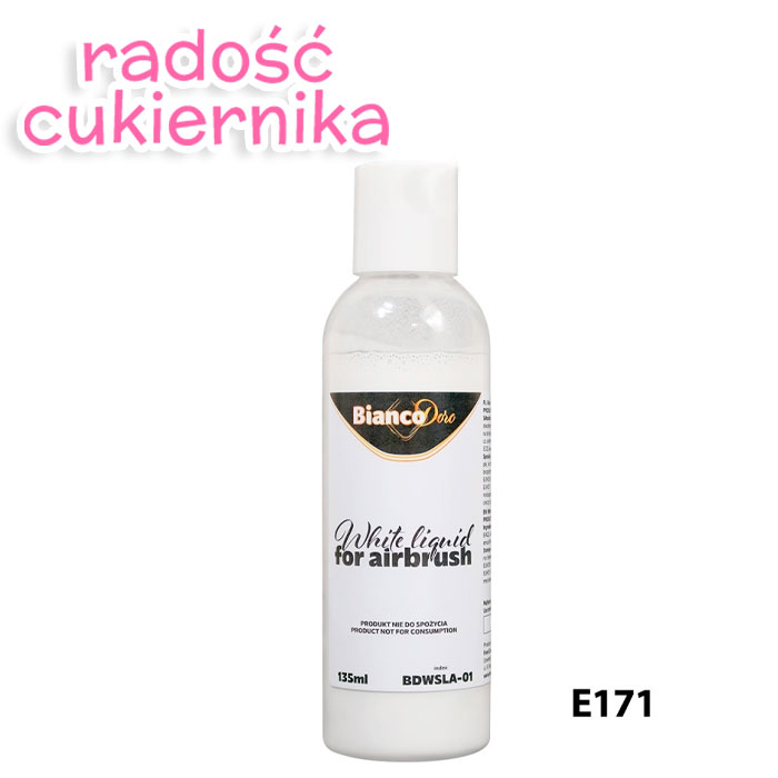 Biel w płynie do aerografu Bianco Doro 135 ml 