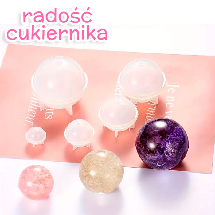 картинка Zestaw foremek silikonowych Kula, 5 szt от магазина ЯРада