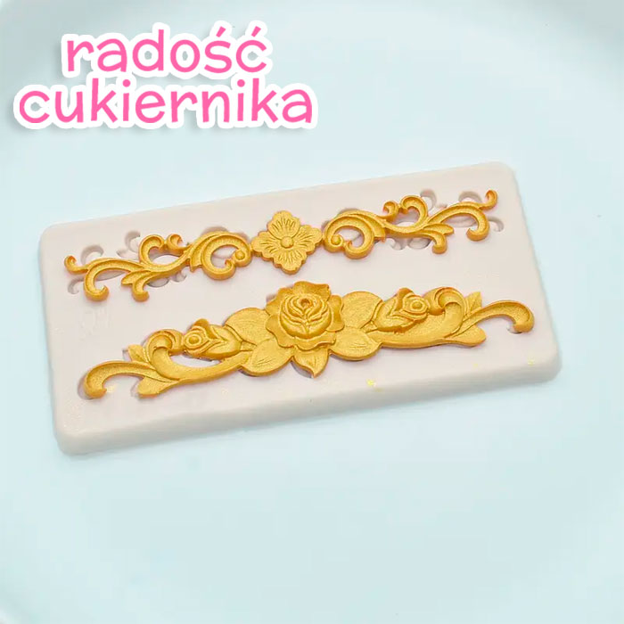 Forma silikonowa "Wzory", 5,8 х 12 cm 