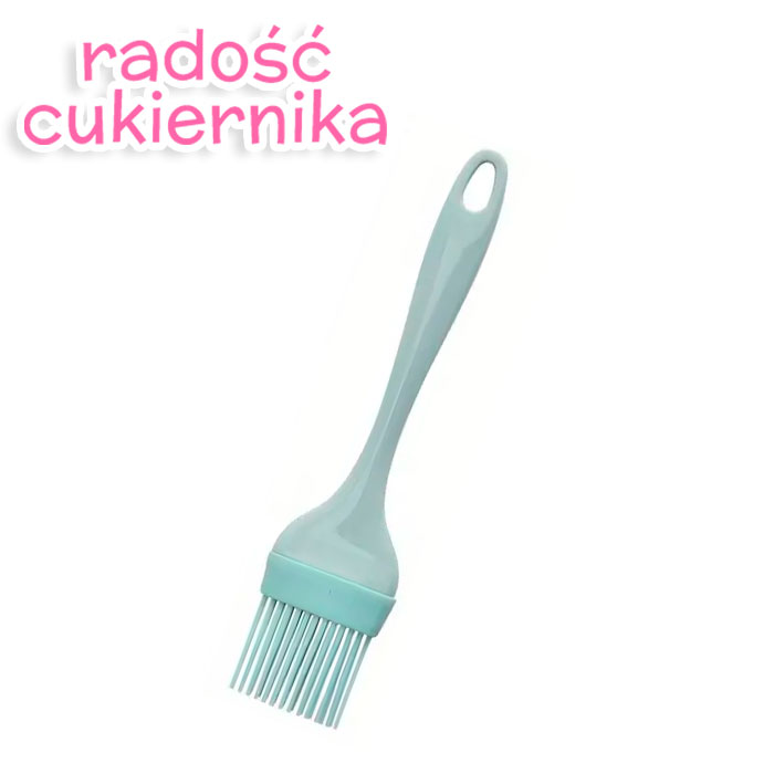 Pędzelek silikonowy 21 cm, сolor mix 