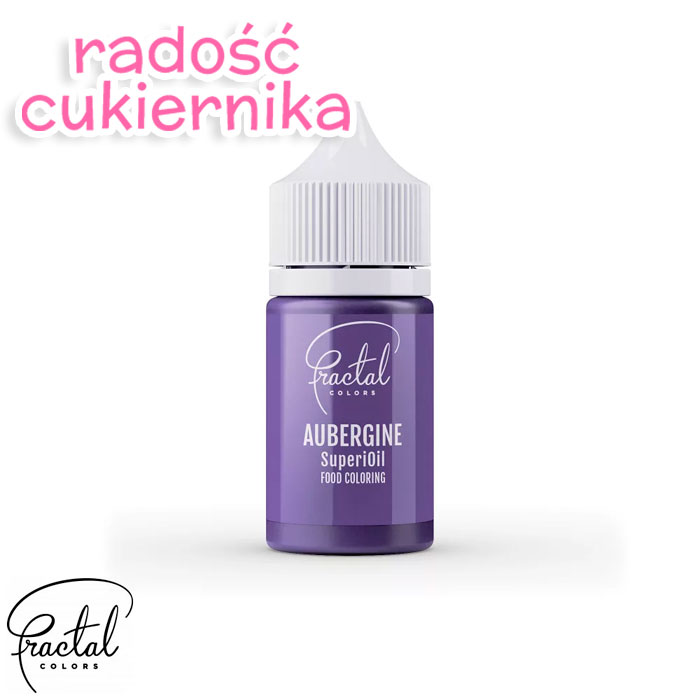 картинка Barwnik olejowy Fractal fioletowy 30 g Aubergin 