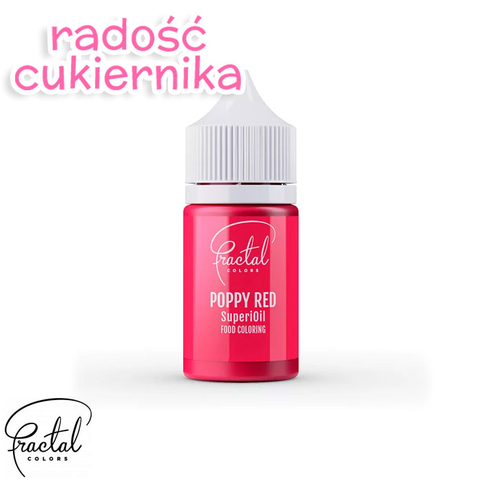 картинка Barwnik olejowy Fractal 30 g Poppy Red 