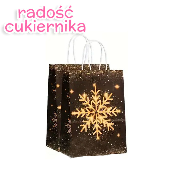 Torba papierowa Prezenty Świąteczne #1 1szt 