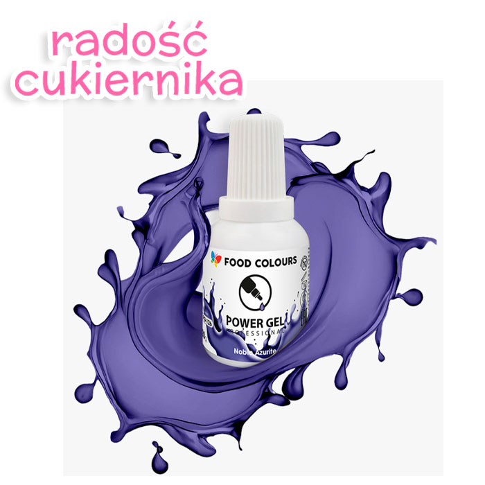 Barwnik w żelu Food Colours Power Gel 20 g, granatowy  