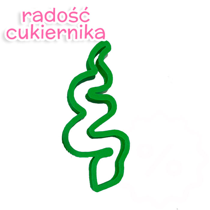 Foremka do piernika "Wąż", 10 cm 