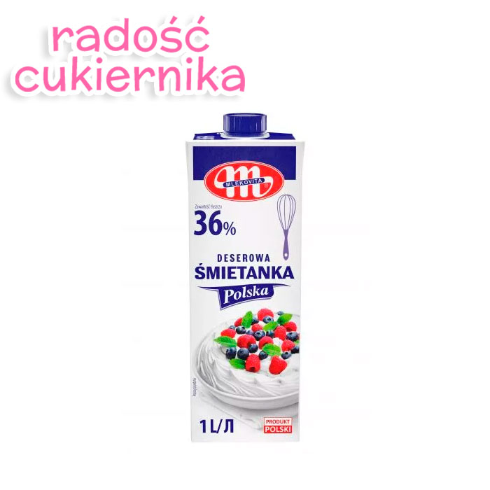 Śmietanka Polska 36% , 1 l 