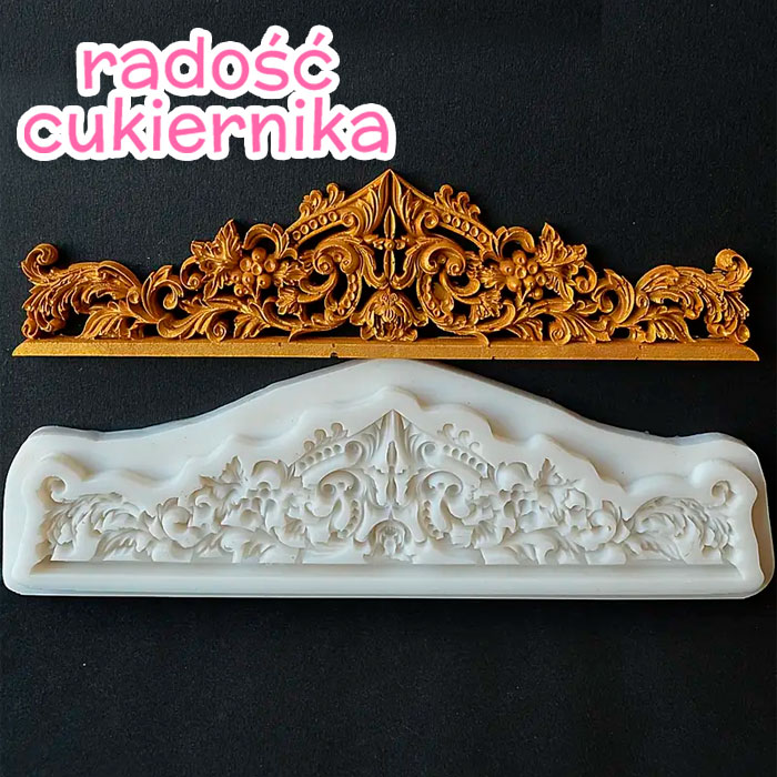 Forma silikonowa "Wzór", 14 х 3,5 cm 