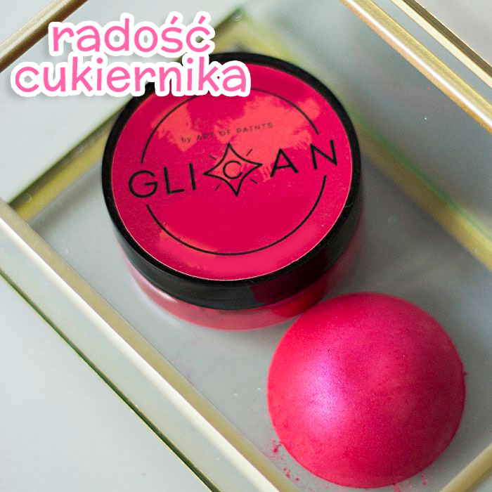 Gęsty kanduryn Glikan fuksja, 10 g