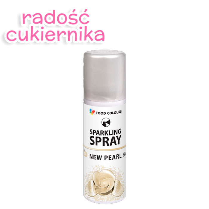 Barwnik w sprayu New Pearl Food Colours, 50 ml