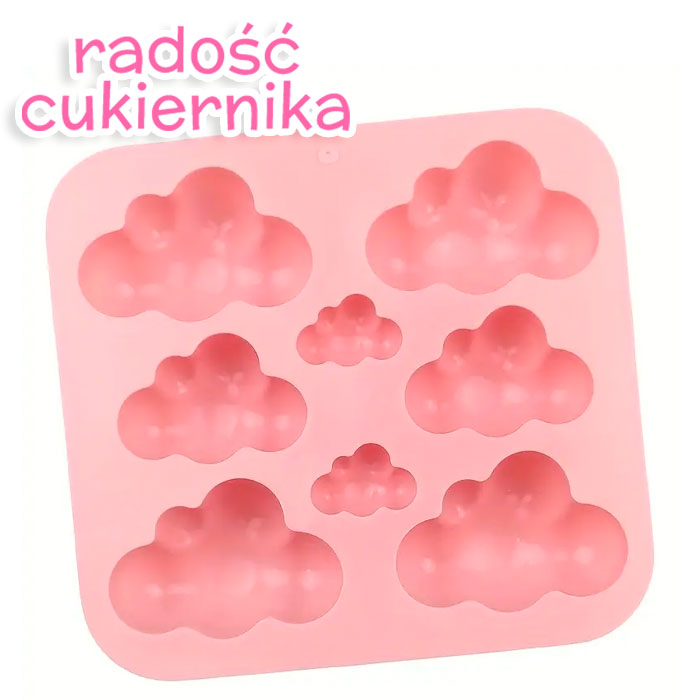 картинка Forma silikonowa Chmurki 8 gniazd от магазина ЯРада
