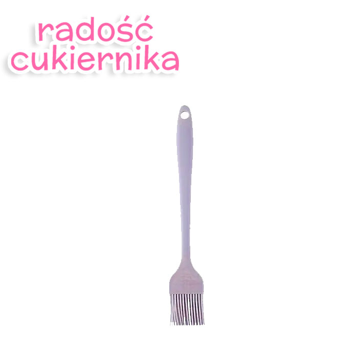 Pędzelek silikonowy 21 cm,сolor mix 