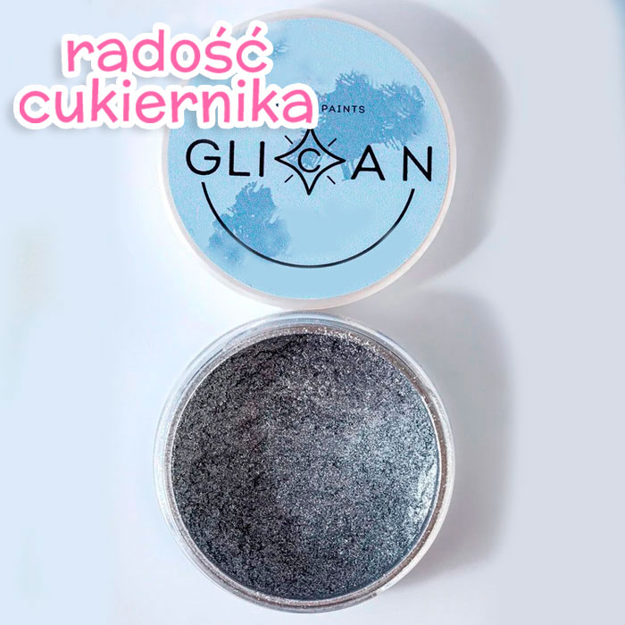 Gęsty kanduryn Glikan jasne srebro, 10 g