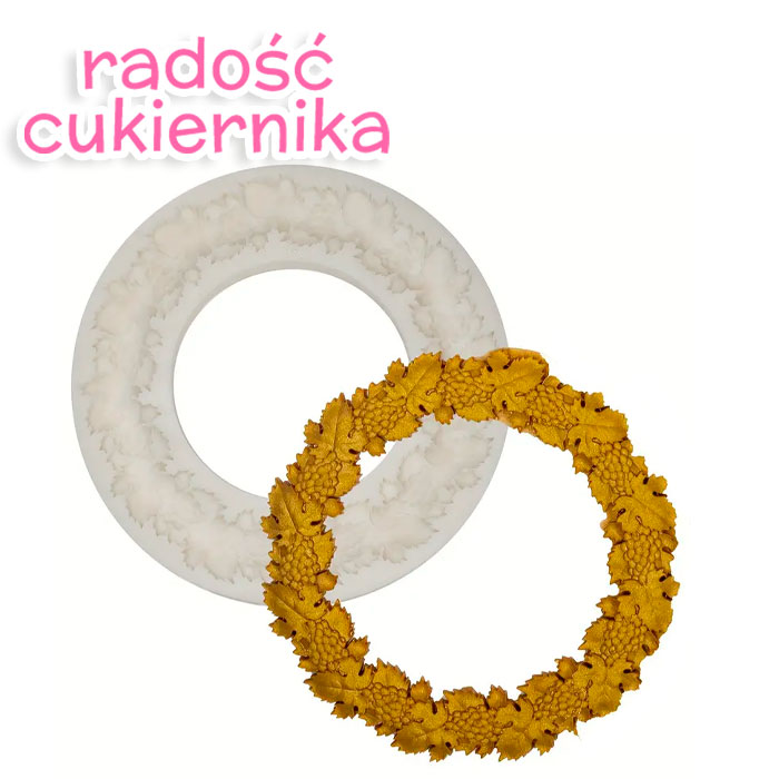 Forma silikonowa "Winogrona", d-9,5 cm 