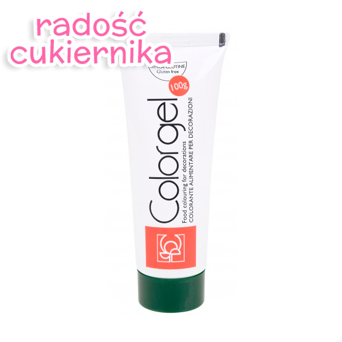 Barwnik spożywczy w żelu cukierkowy leśny zielony tubka, 100 g 