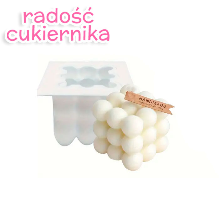 Silikonowa forma "Bąbelki 2", 6х6 cm