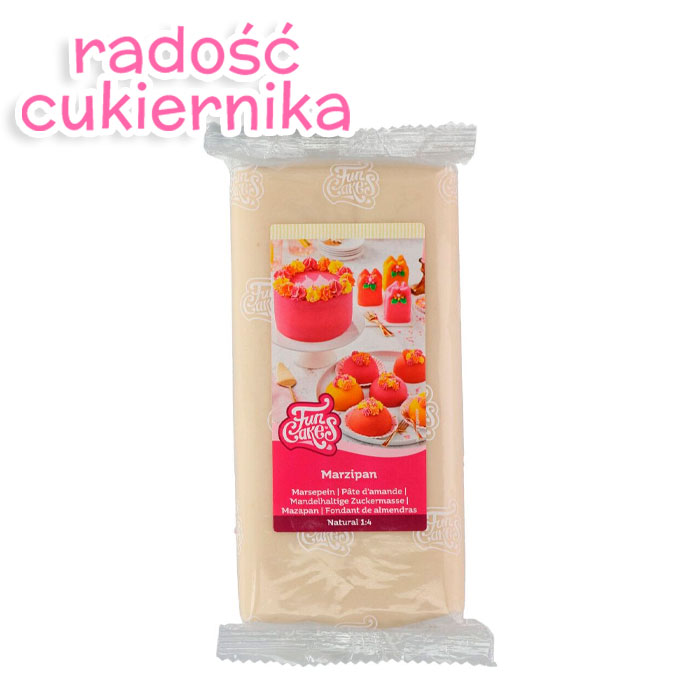 Masa marcepanowa Fun Cakes, kremowa, 1 kg 