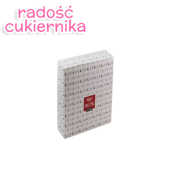 Pudełko na deser "Merry", 12,5 cm x21 cm x7 cm 