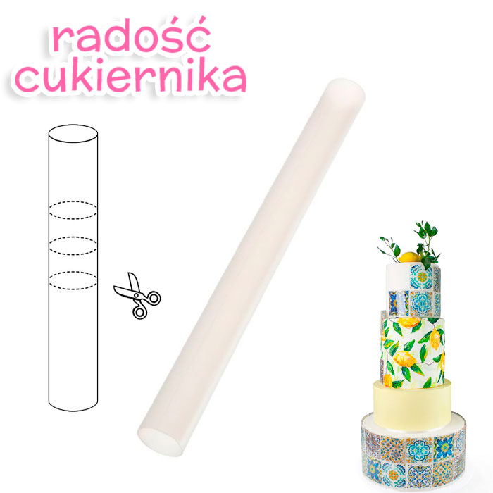  Wspornik do tortów piętrowych dł. 20 cm Modecor, 1 szt 