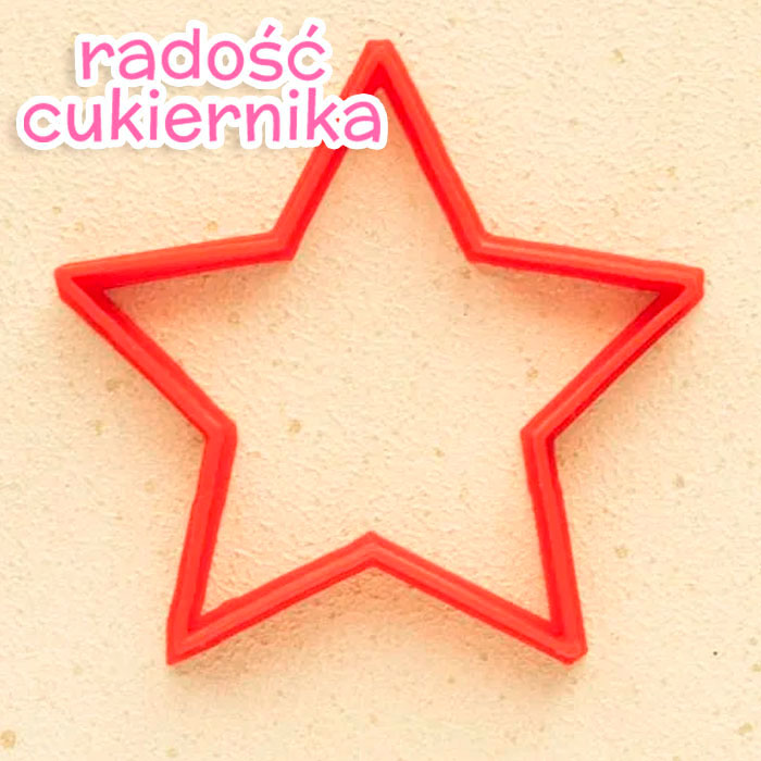 Foremka do piernika "Gwiazdka", 10 cm 