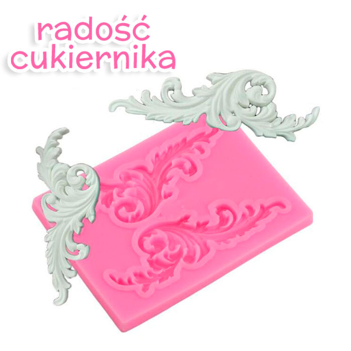 Forma silikonowa "Wzory", 6,5 х 5 cm 