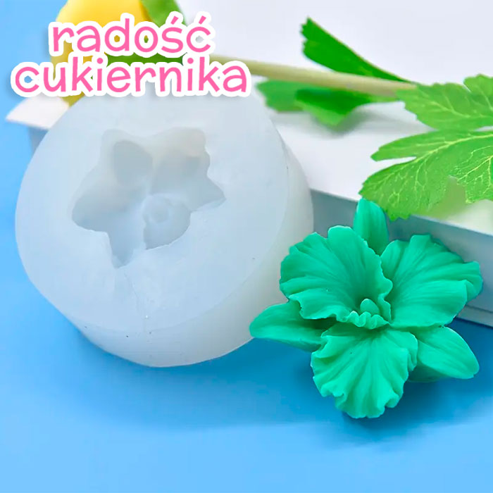 Forma silikonowa Kwiatuszek, 8,3 x 2,8 cm 