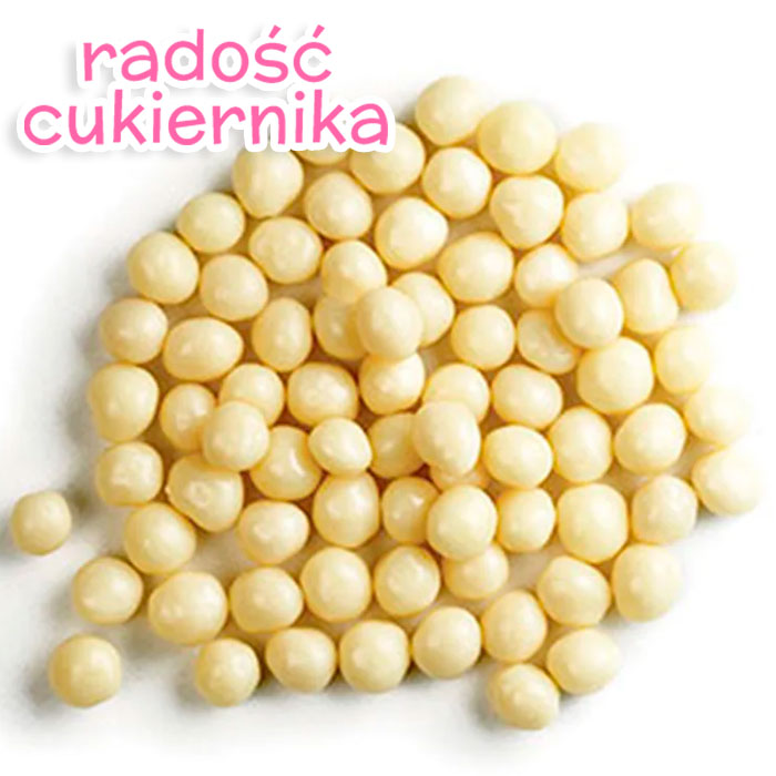 Mini lux pearls biały Veliche, 50 g 