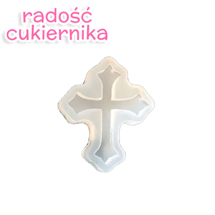 Forma silikonowa "Krzyżyk 4" 6 cm 