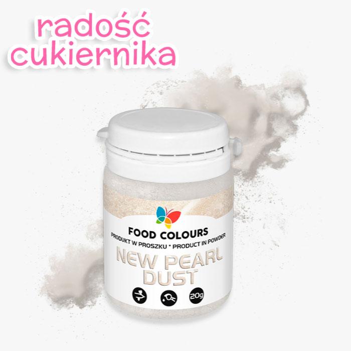Barwnik spożywczy New Pearl Dust, Food Colours 20 g