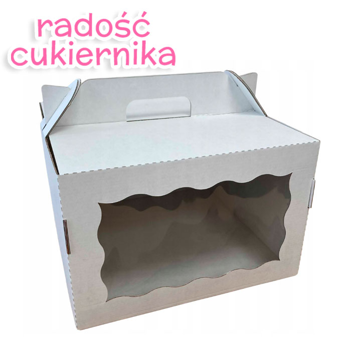 Pudełko na tort, 26х26х20 cm 