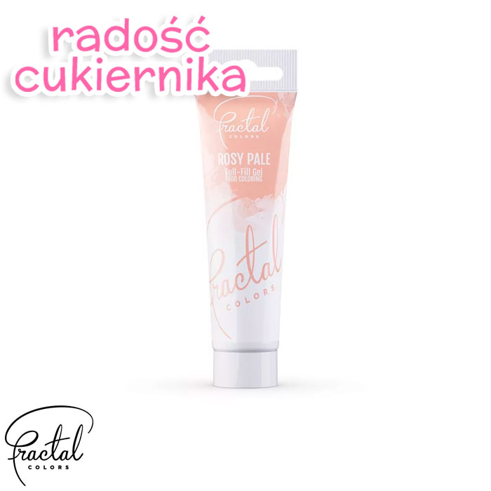 Barwnik spożywczy w żelu Fractal Rosy Pale 30 g 