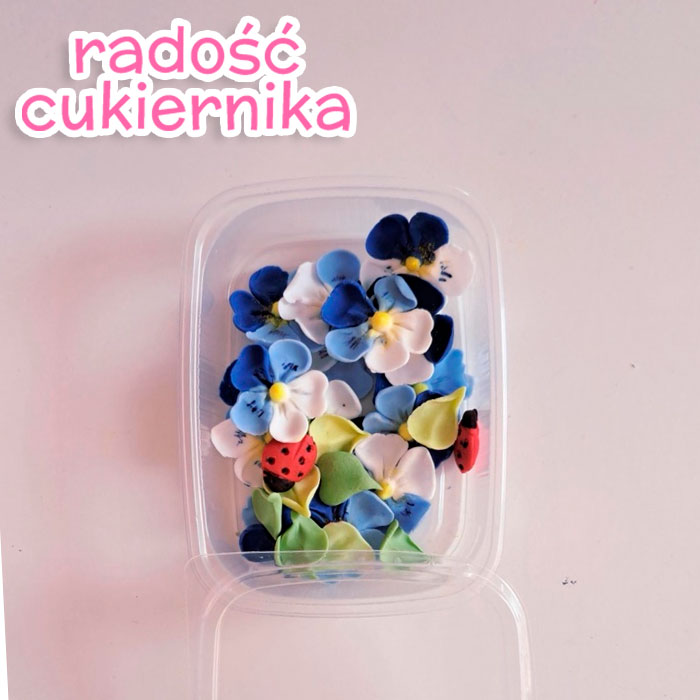 Zestaw figurek cukrowych nr 3, 27 elementów 