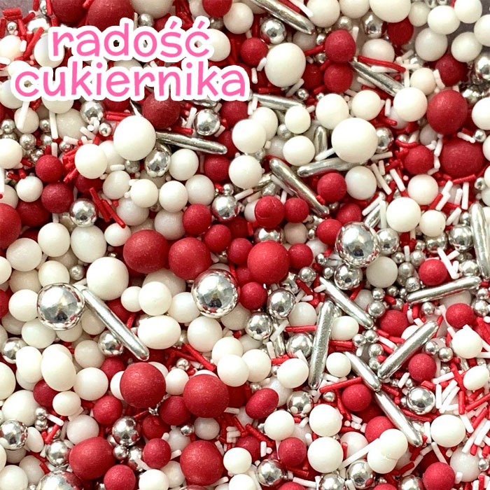 Posypka Mix królowa wiśni, 50 g 