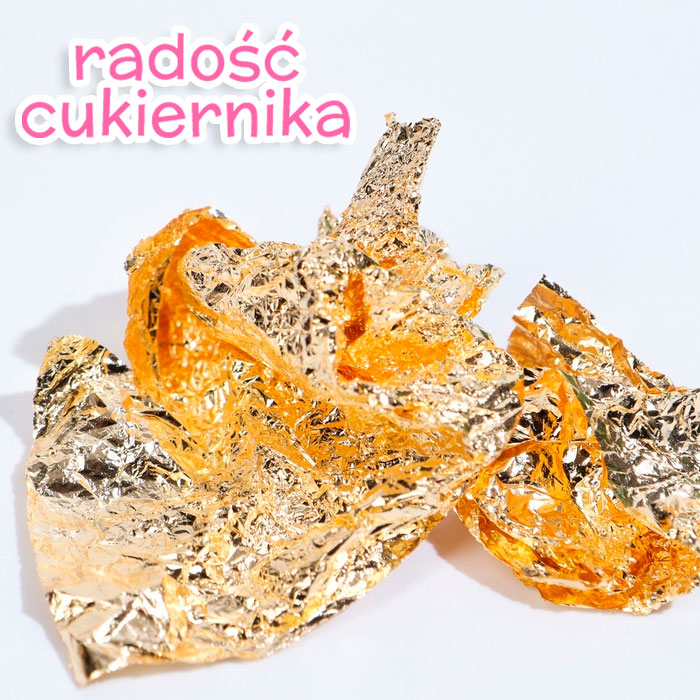 Płatki złota "Konfinetta", 0,5 g 