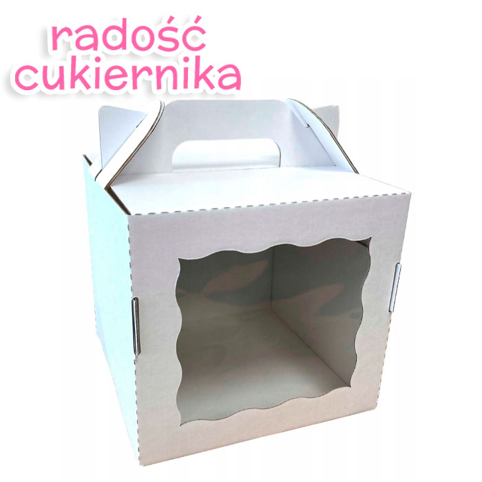 Pudełko na tort, 22х22х20 cm 