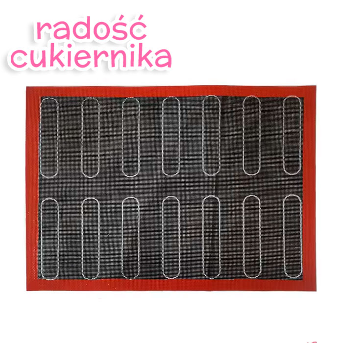 Mata silikonowa wzmocniona Eklerka,30x40 cm 